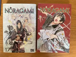 Noragami tomes 17 et 18 manga Adachitoka Pika Edition