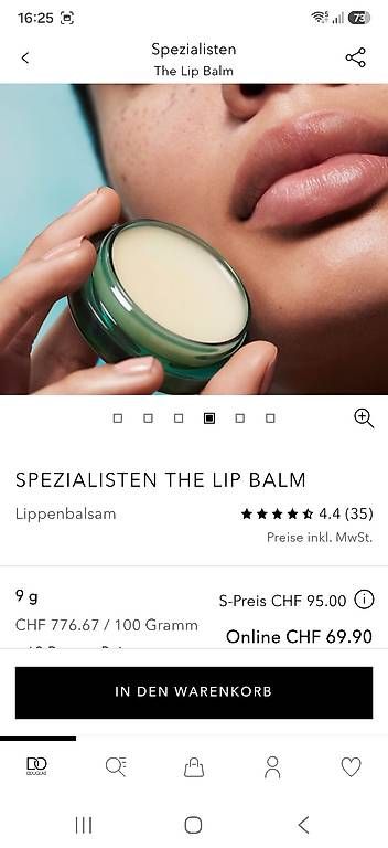 La Mer Cura del viso: Lippenbalsam von LA MER – Nuovo e nell'imballaggio originale da Uerkheim venduto da Pod23 3