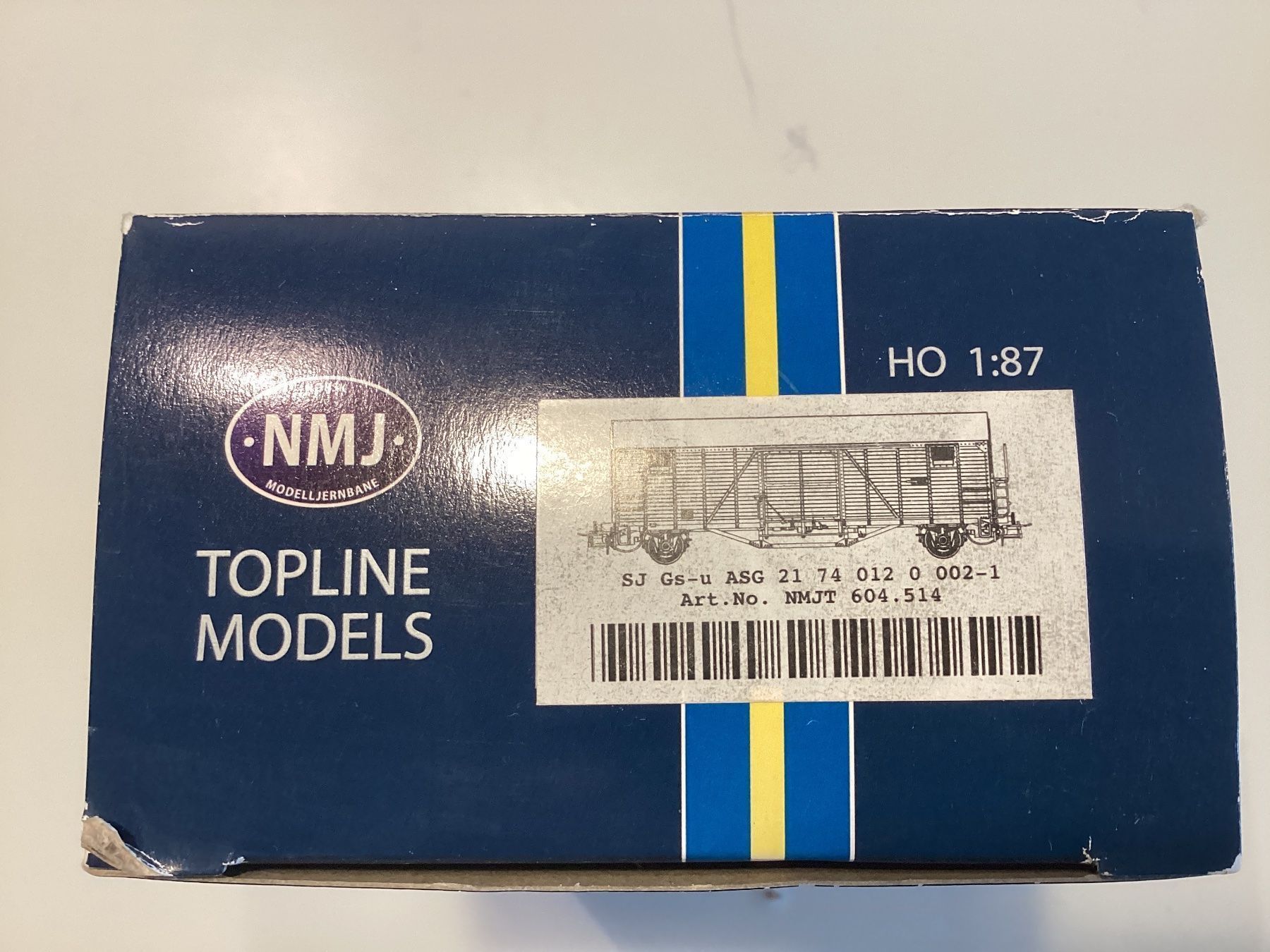 Modellini di ferrovie: NMJ 604.514 SJ Gs ASG – Usato da Rudolfstetten venduto da Gwyneth2 2