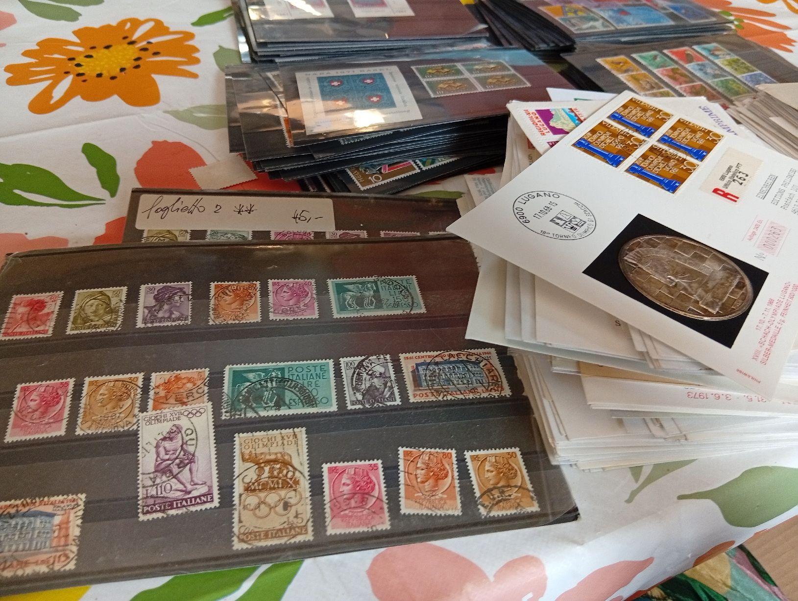 Tutti i francobolli: collezione filatelia, ch + altro. vari anni – Usato da Vezio venduto da 41181 1