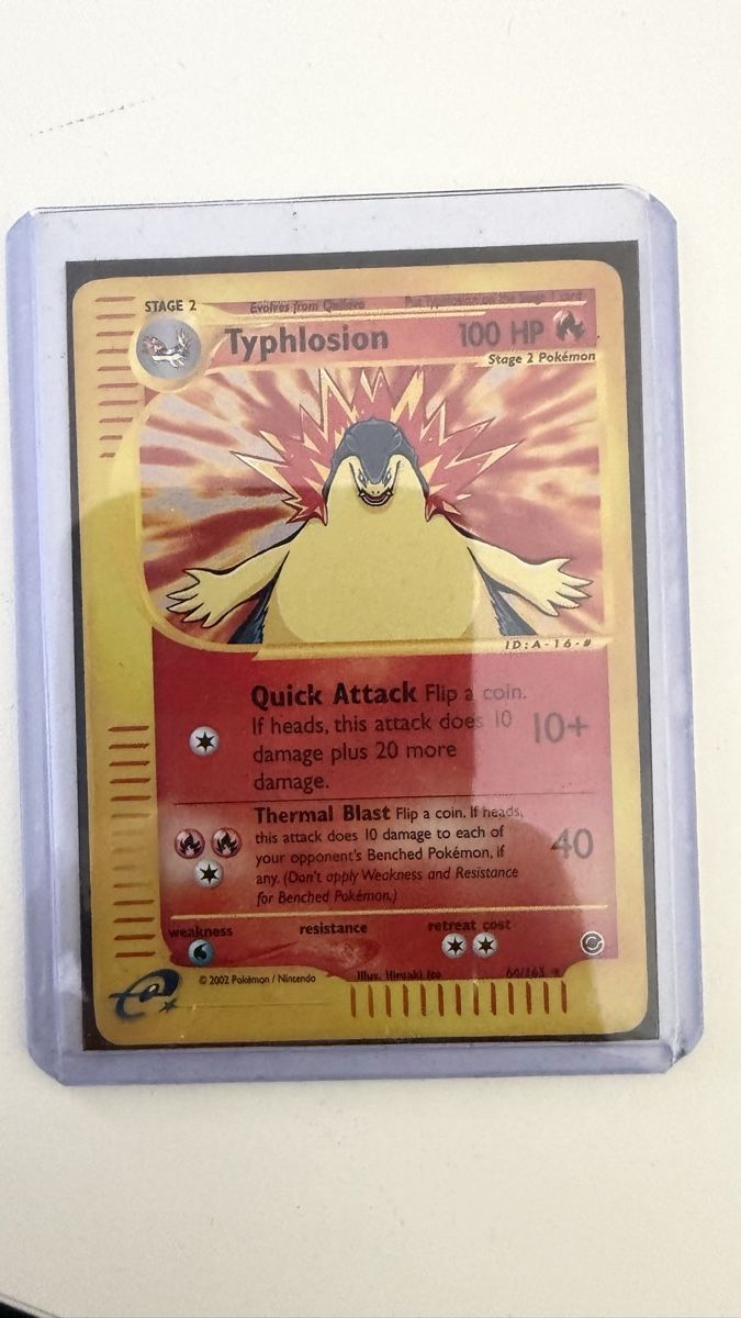 Pokémon Sammelbilder & Trading cards: Pokemon holo reverse Thyplosion – Gebraucht aus Caslano von tuning21 2