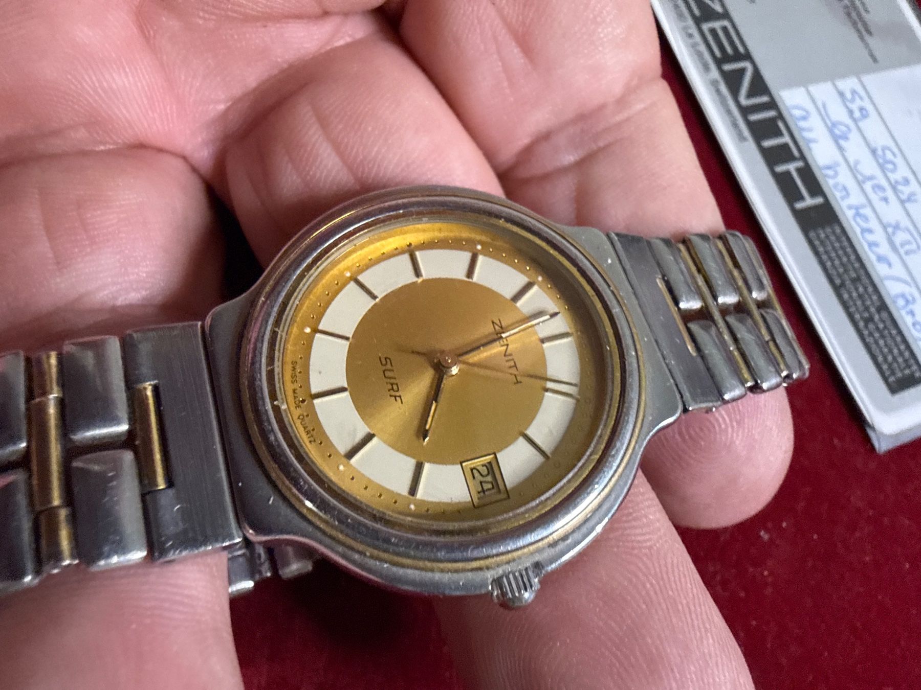 Zenith Orologi: Zenith Surf 33 mm Quarz – Usato da Pfeffingen venduto da Allhandelklgwatches 2