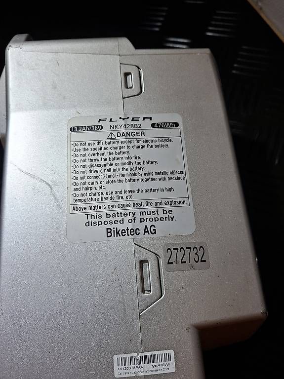 Batterie: Panasonic 36V Akku Flyer – Usato da Winterthur venduto da DtR77 3