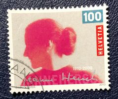 Nr.1367 100 Geburtstag Jeanne Hersch GESTEMPELT  ﻿  