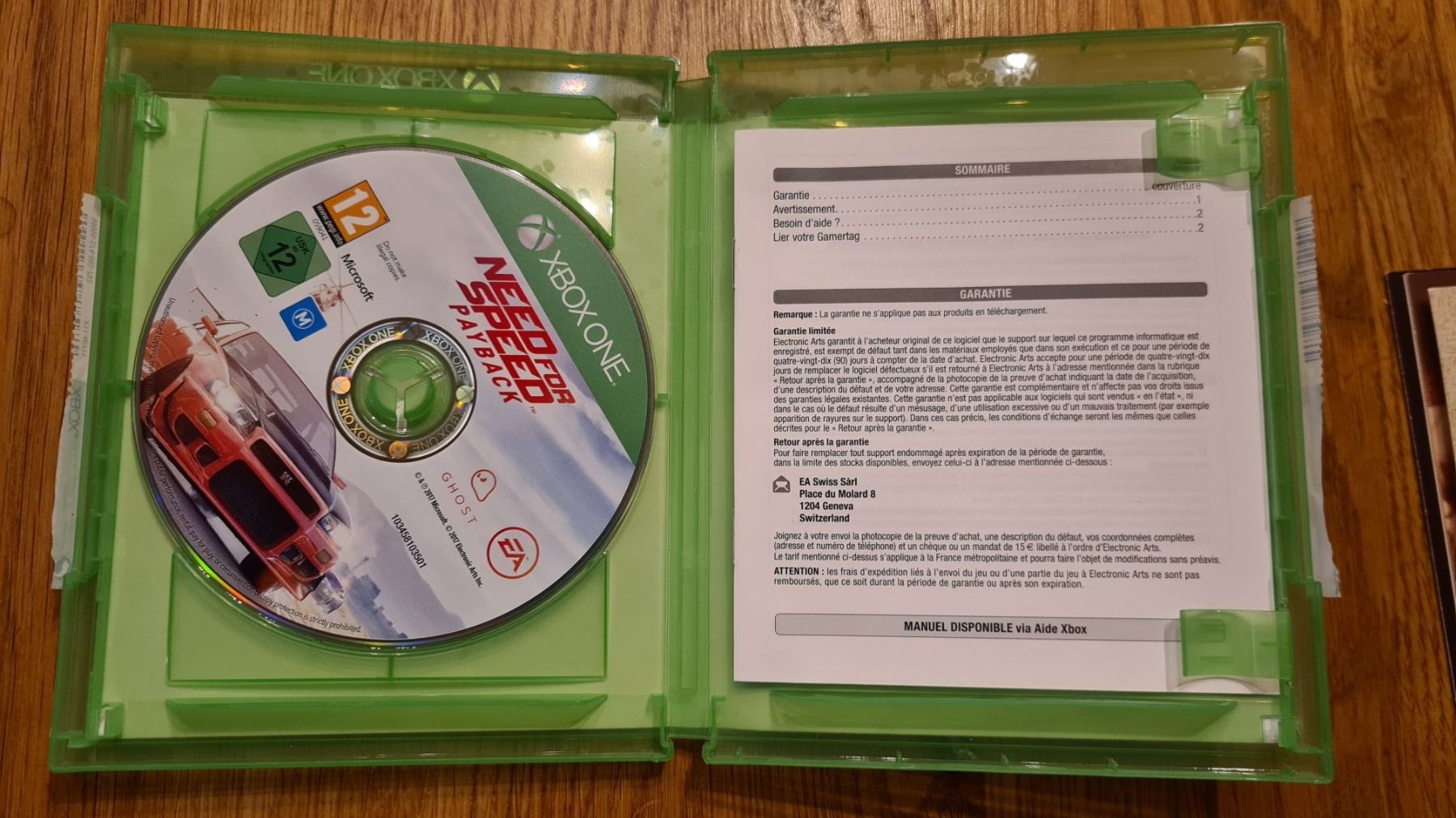 Giochi: Spiel, Need for Speed PAYBACK, Pegi 12, XBOXONE – Usato da Winkel venduto da Heuresis 2