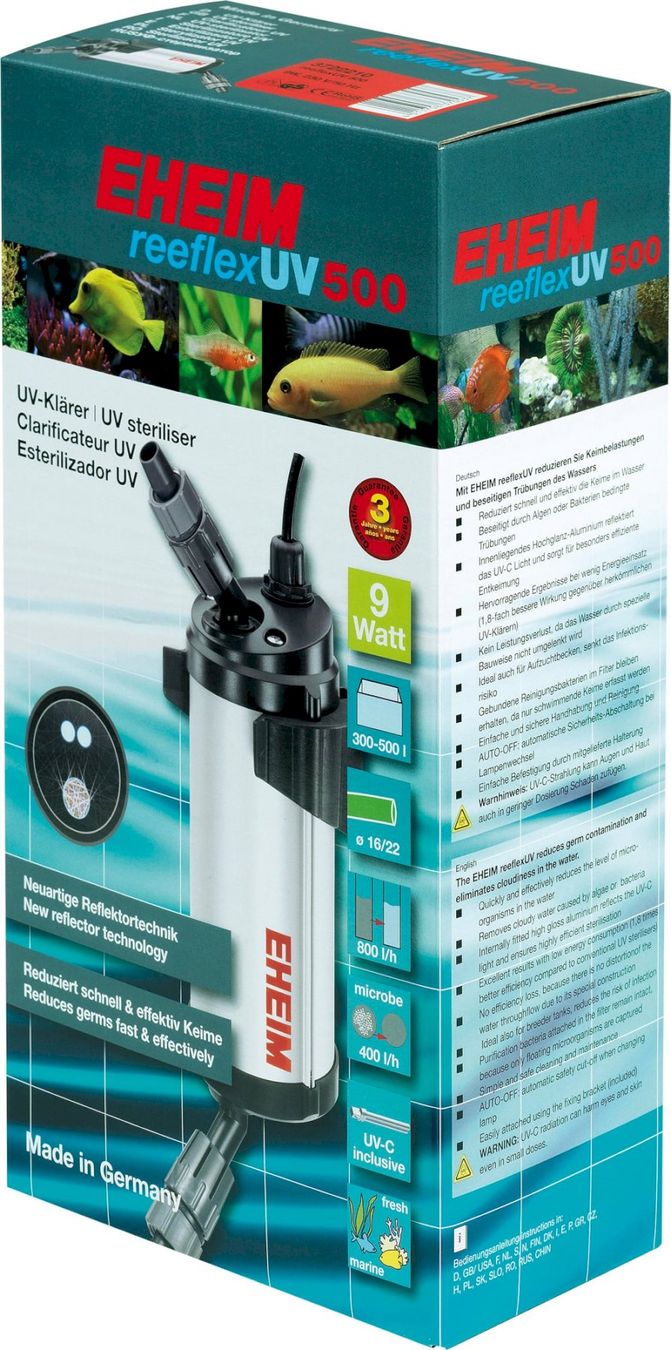 Eheim Filter: Eheim reeflexUV 500 Uv-Klärer – Neu und originalverpackt aus Bottighofen von zaap