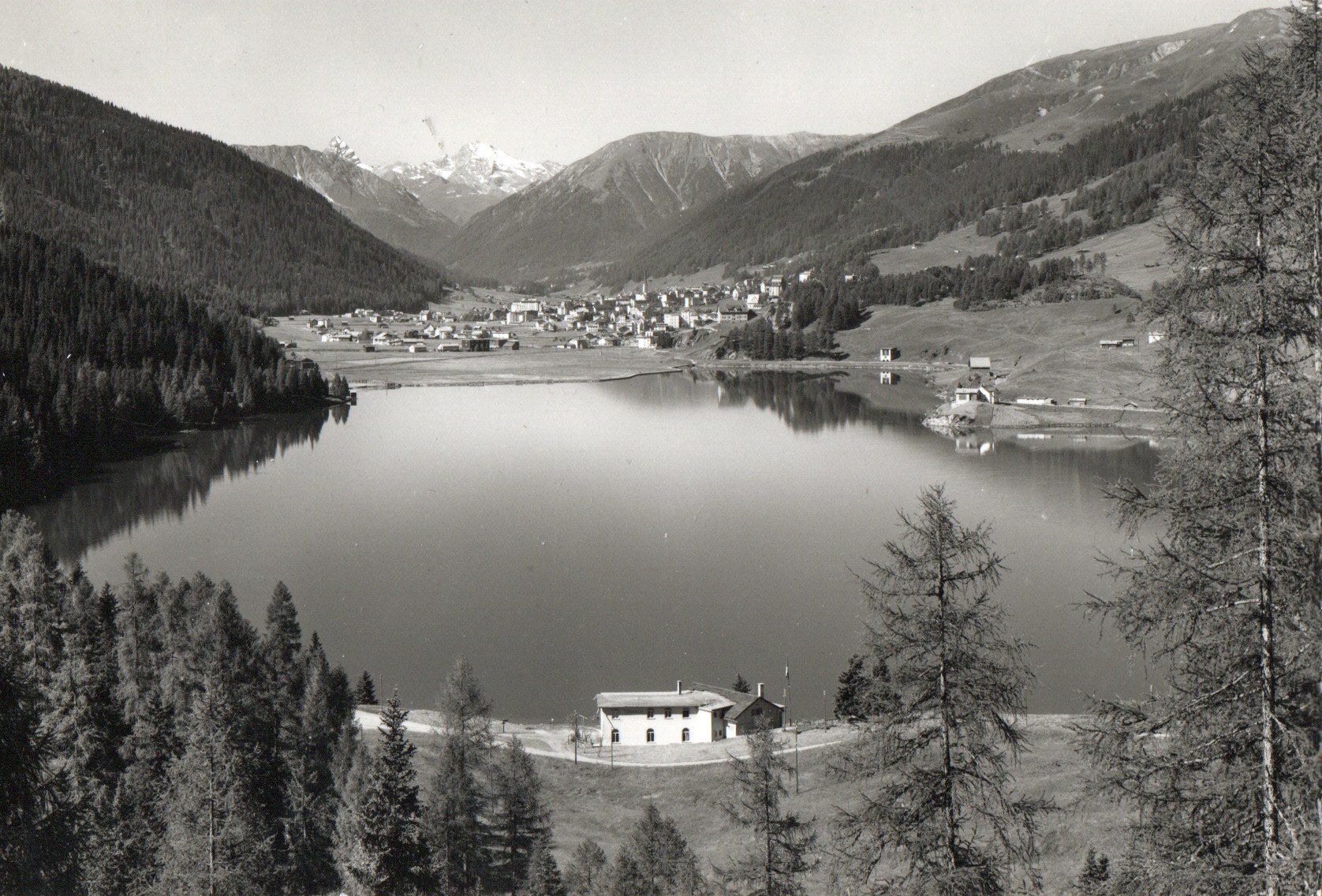 Cartoline postali: Blick vom Höhwald über den Davosersee – Nuovo (secondo la descrizione) da Melano venduto da pisonsdro