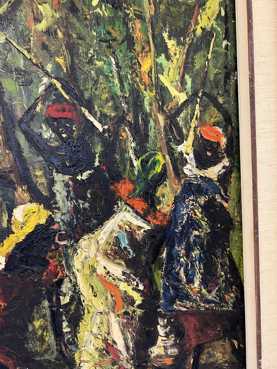 Gemälde: ANDRÉ FUTA(1931)HUILE SUR PANNEAU SIGNÉE – Gebraucht aus Genève von Qanil77 3