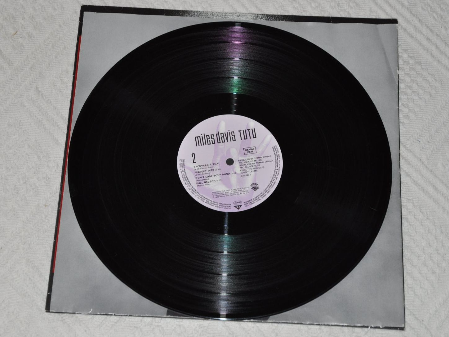 Schallplatten: LP Miles Davis - Tutu – Gebraucht aus Boll von Theodora15 5