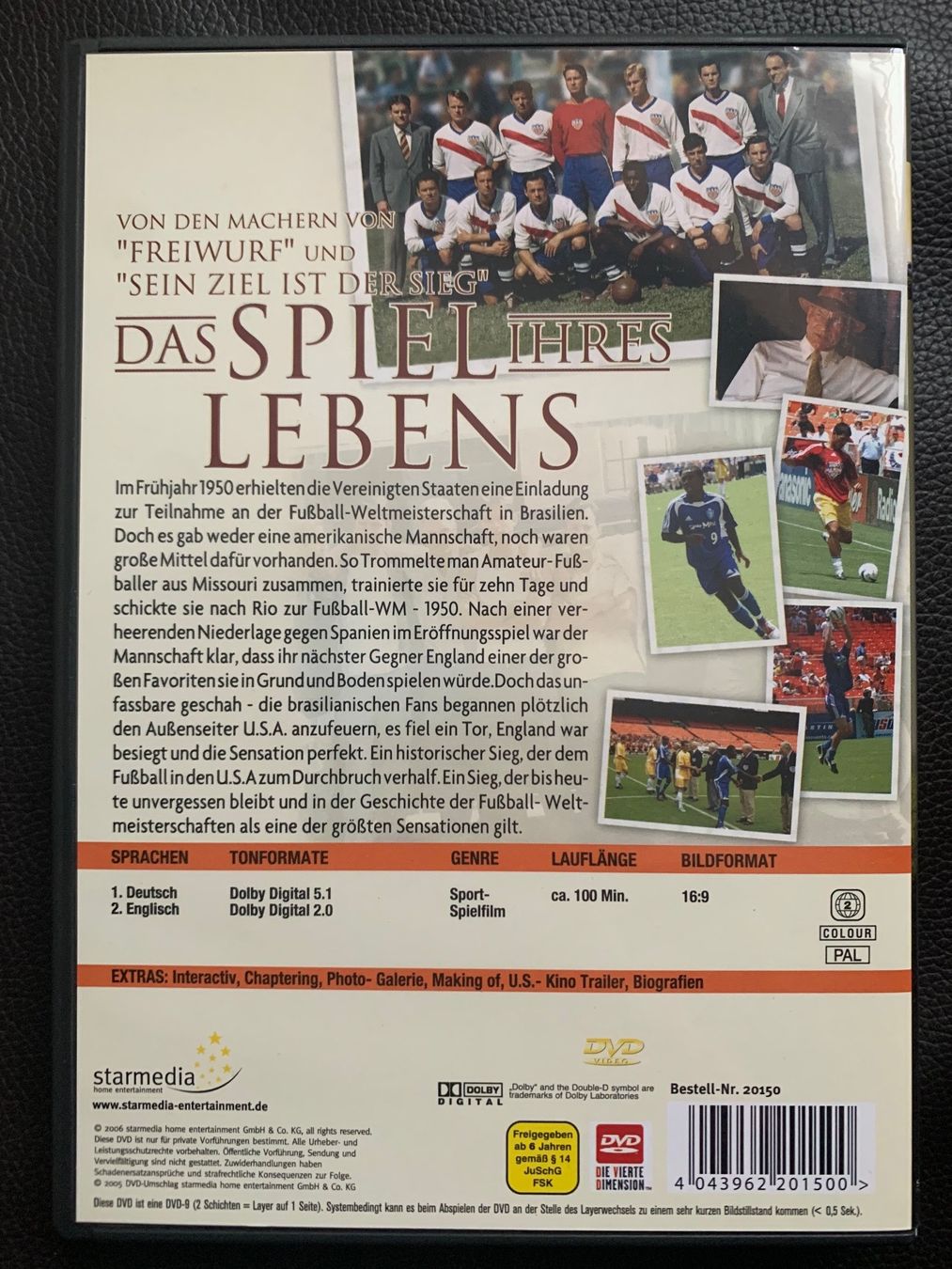 Alle DVDs: Das Spiel ihres Lebens – Gebraucht aus Aarau von  1