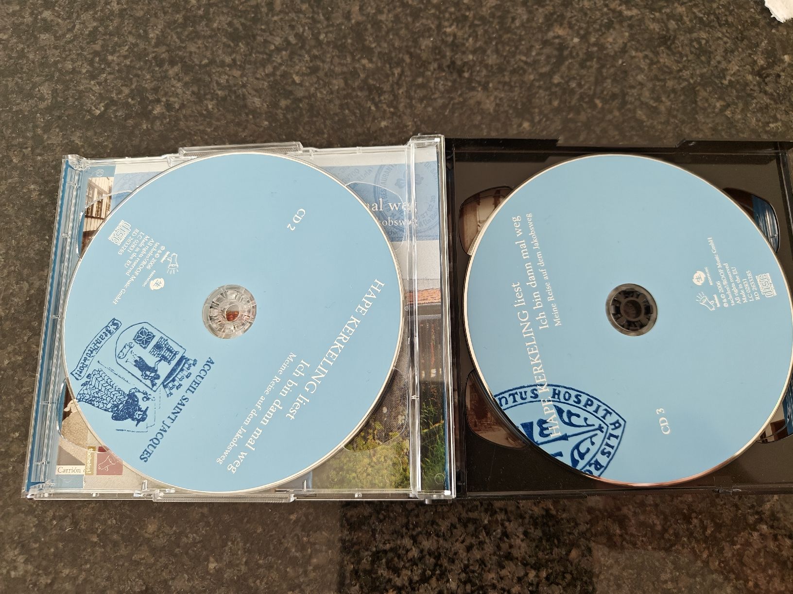 Audiolibri: Hape Kerkeling list, Ich bin dann mal weg. – Usato da Tuggen venduto da Basinger 2