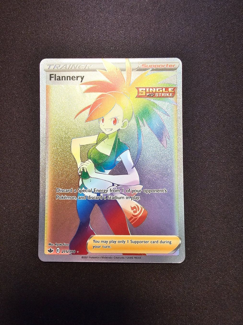 Pokémon Sammelbilder & Trading cards: Flannery Rainbow EN 215/198 – Gebraucht aus Lufingen von Argannon