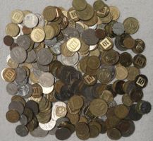 1 kg Münzen aus Israel
