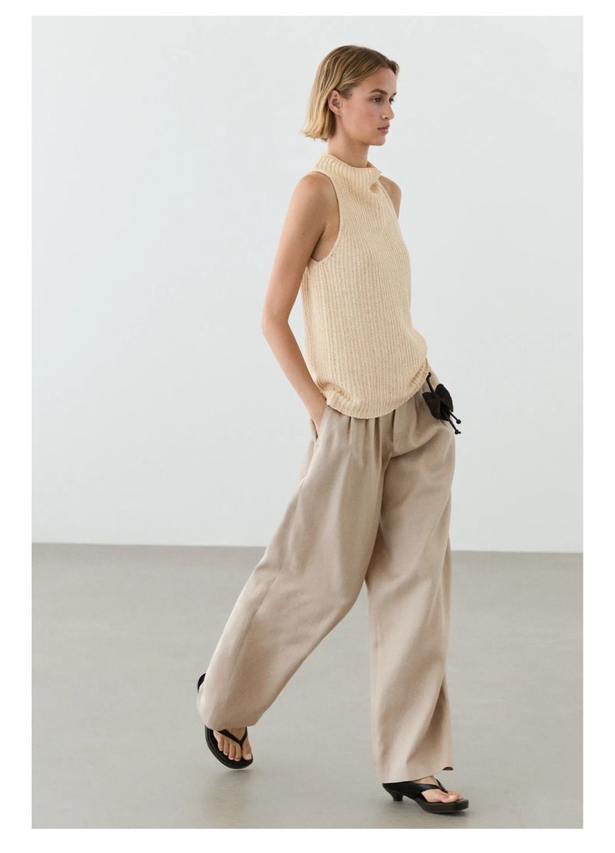 Massimo Dutti Pantaloni: Massimo Dutii 100% linen new with tags – Nuovo e nell'imballaggio originale da Bern venduto da aya_x22g 2