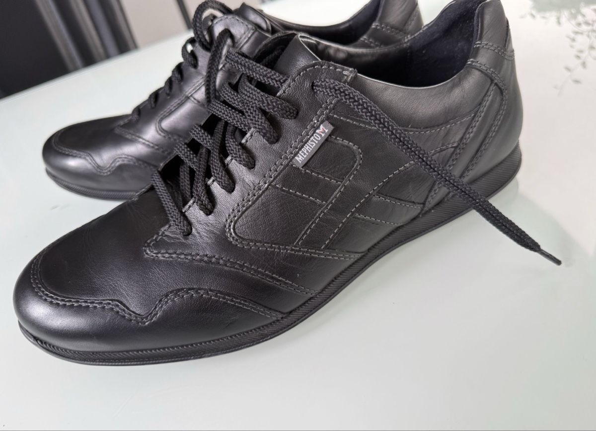 Mephisto Scarpe da uomo: Mephisto Vito black leather sneakers – Nuovo (secondo la descrizione) da Herbligen venduto da T-esthetic 1