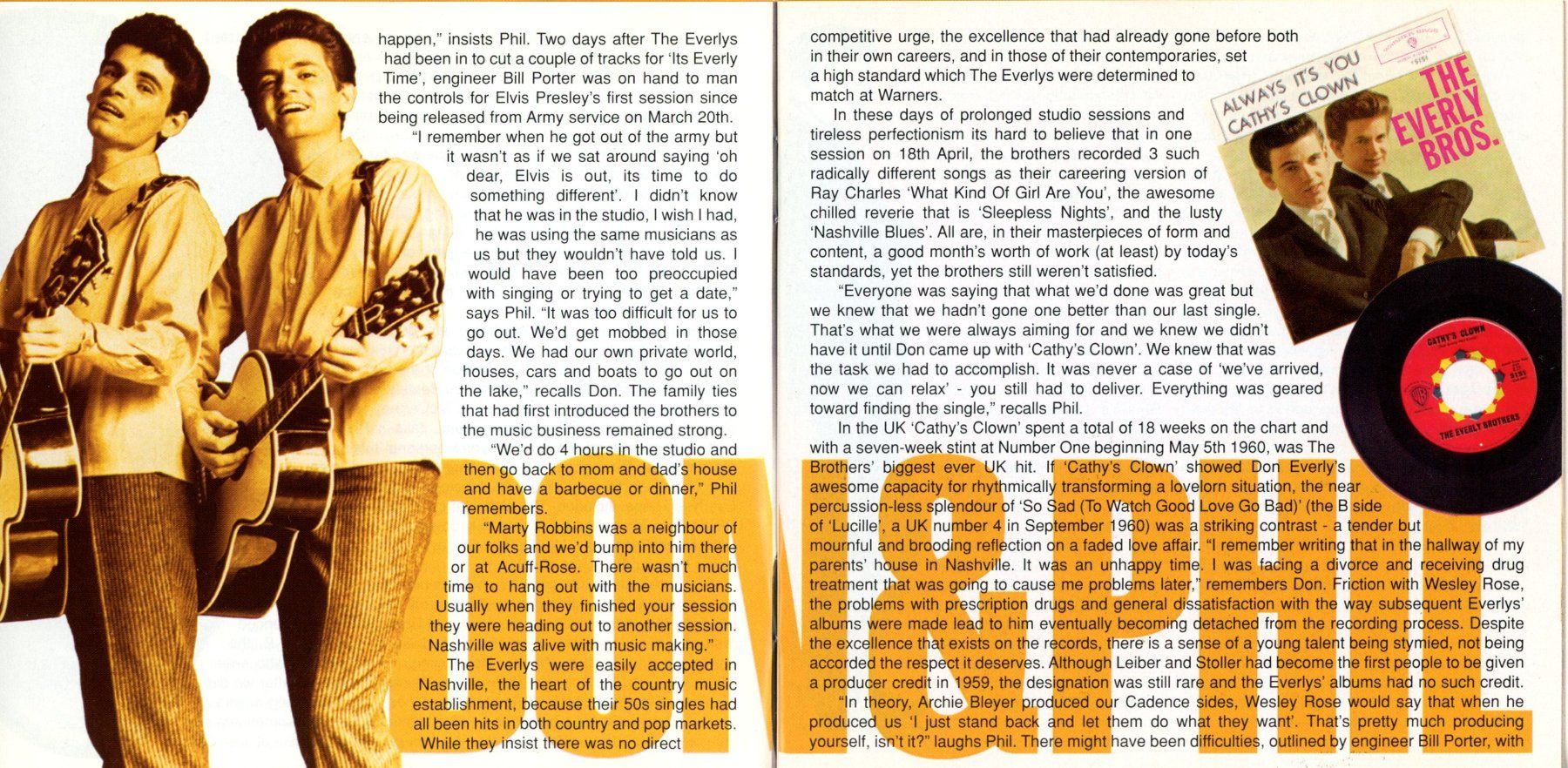 CD: CD-THE EVERLY BROTHERS It's Everly Time & A Date With The EB – Nuovo (secondo la descrizione) da Morges venduto da evnocha3 5