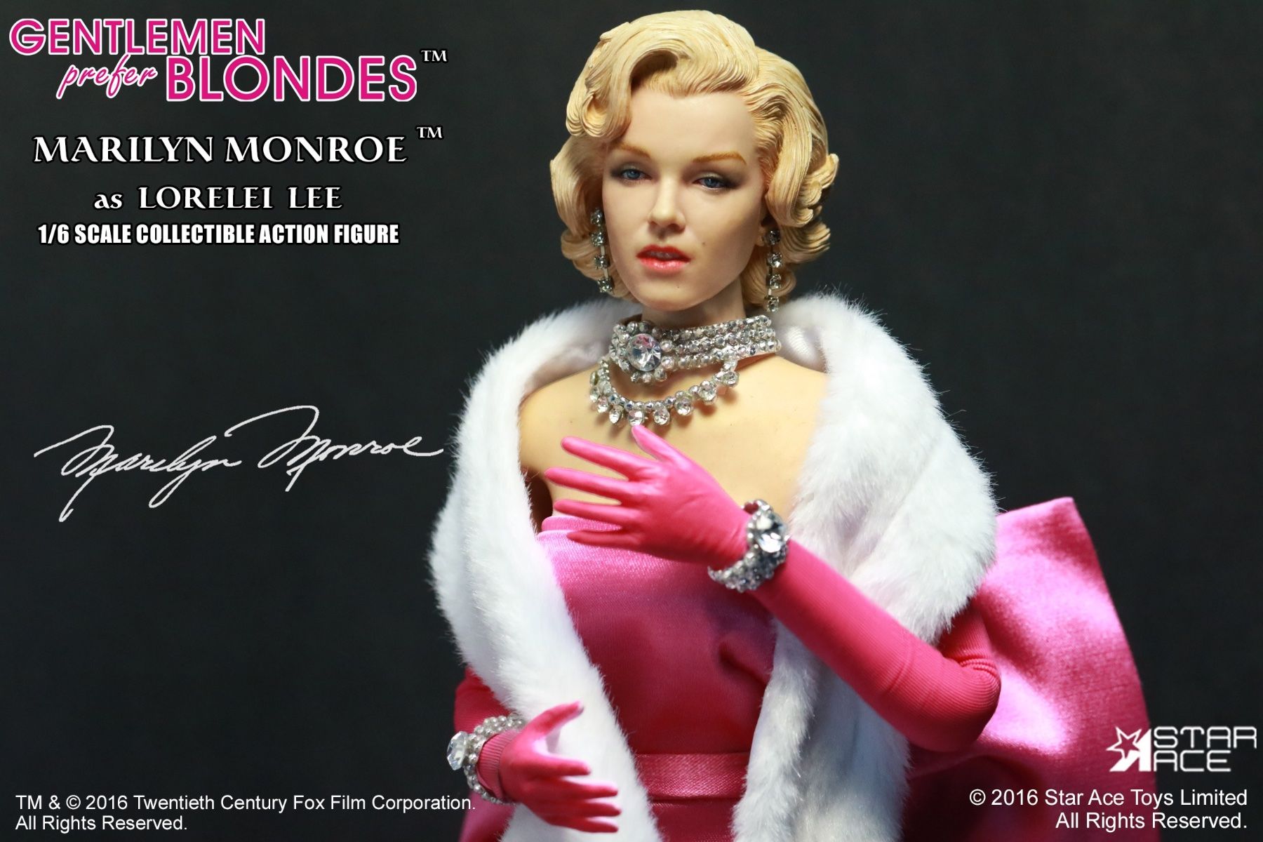 Giocattoli: 1/6 Marilyn Monroe "Lorelei Lee" Pink Dress ver. – Nuovo e nell'imballaggio originale da Vuadens venduto da Chouchoujapan 2