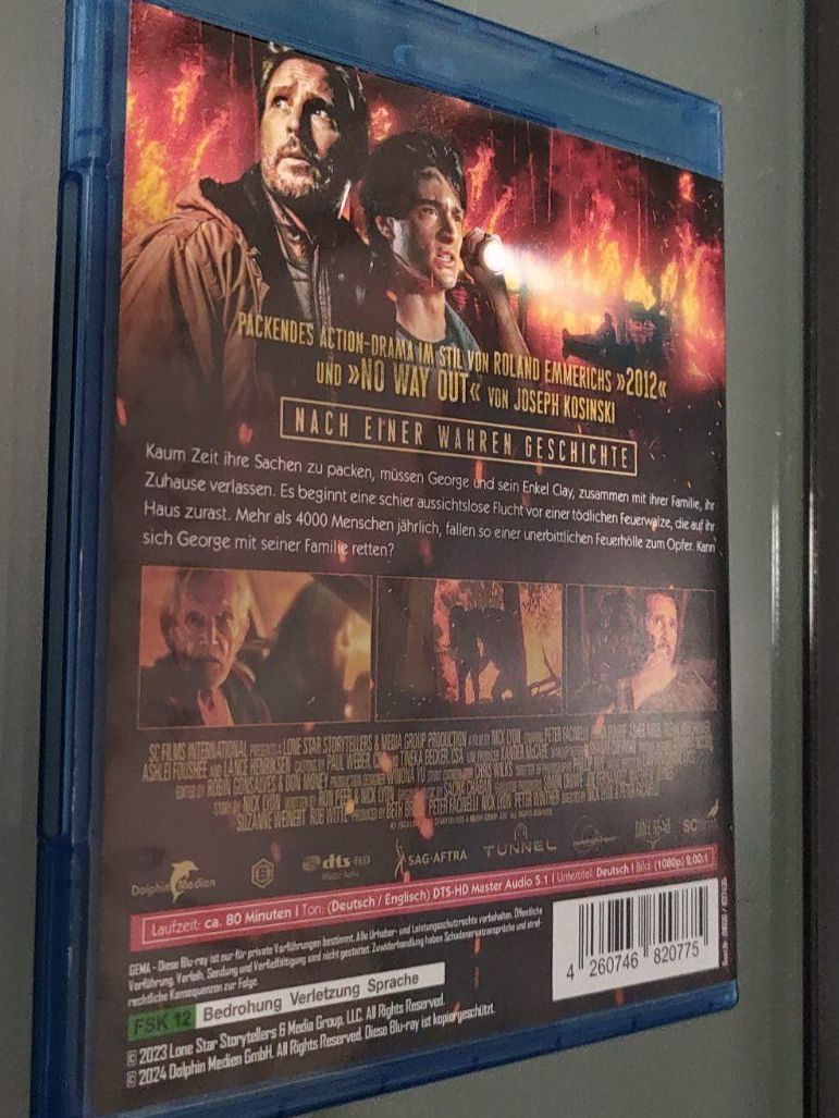 Tutti i DVDs: On Fire Der Feuersturm Blu-Ray – Usato da Dottikon venduto da Oldyfreak 1