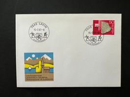 CH Ersttag -  Werbestempel Lavin  (M504)