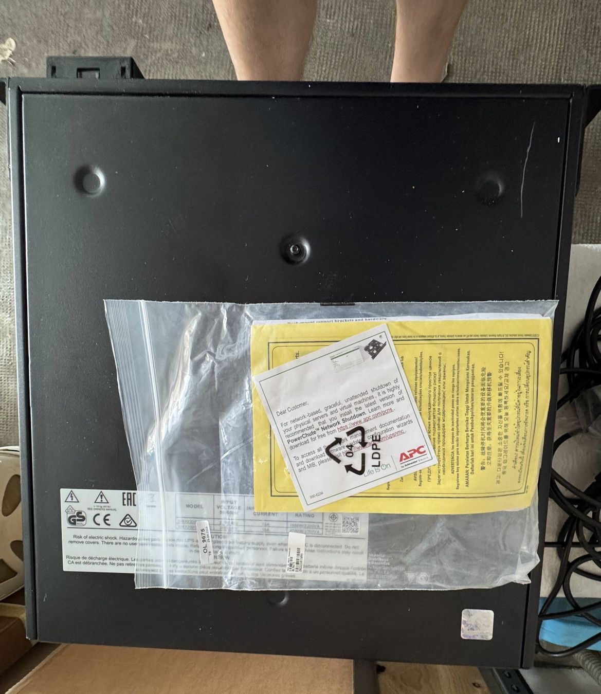 Apc Caricatori & Batterie: APC Smart-UPS X 3000 – Usato da Basel venduto da peterfalk 5