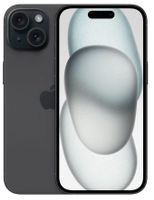 Apple iPhone 15 256 GB, Black, 6.10", SIM + eSIM, 48 MP, 5G