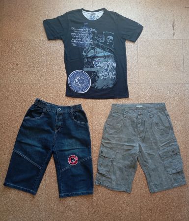 T-Shirt + 2 Shorts Gr. 152
