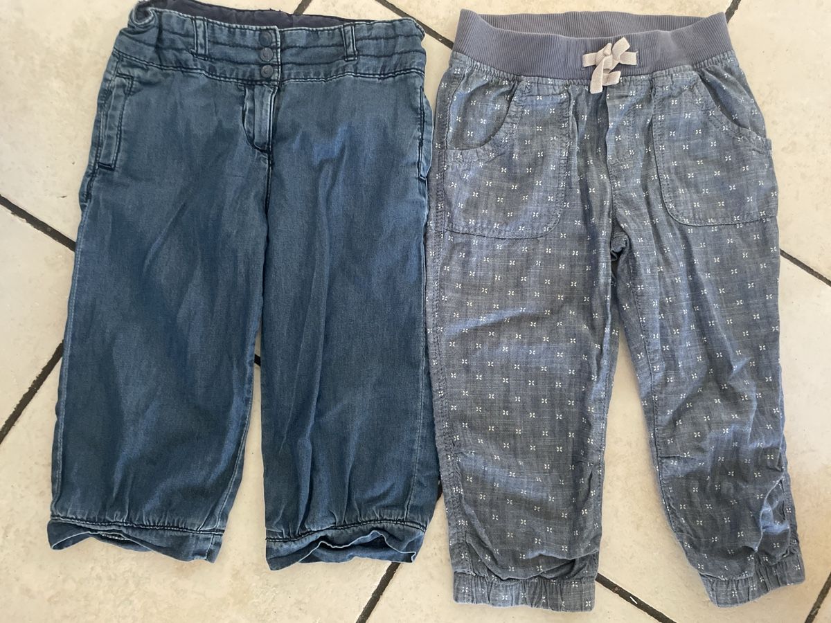 H&M Hosen: 2 H&M/dpam Sommerhosen Gr. 110 – Gebraucht aus Obergerlafingen von cabo4