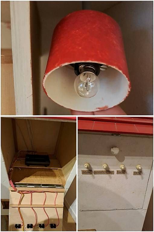 Case e mobili per bambole: Wunderschönes, antikes Holz - Puppenhaus – Usato da Rotkreuz venduto da Blubberli1 4