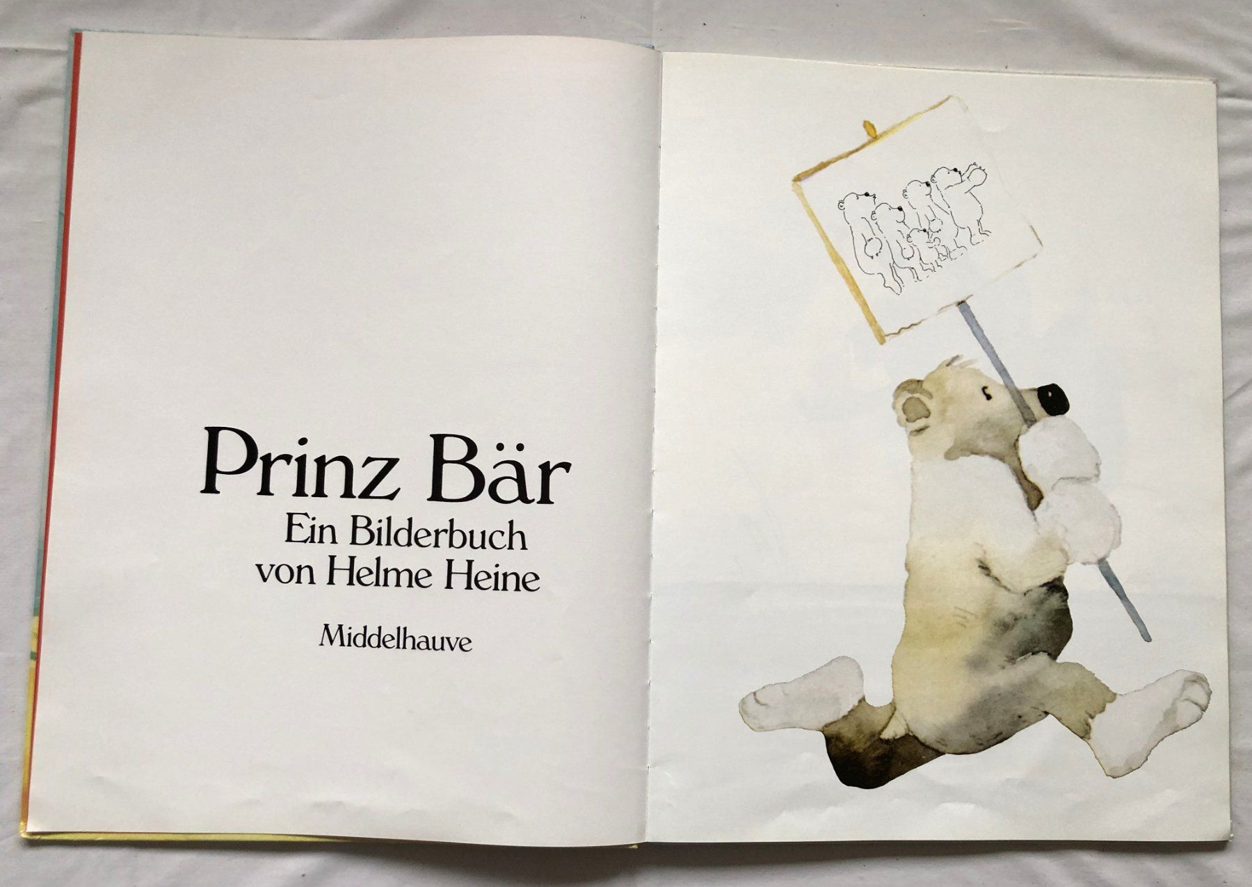 Libri: 2x Kinderbücher von Helme Heine im Grossformat – Usato da Schaffhausen venduto da durruti 1