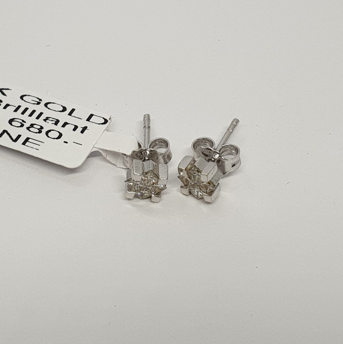 Boucles d'oreille: Echt 18K Gold - Diamant Ohrstecker – D'occasion à Luzern par Goldhaus-Luzern 1