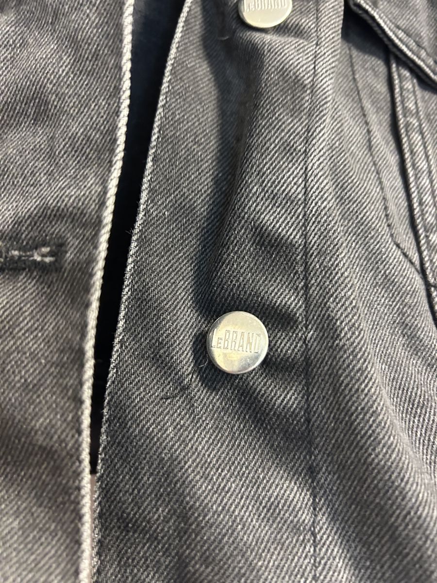 Vestes: Le Brand Denim Jacket Washed Black Onesize – D'occasion à Zürich par Secondhanddealer 3