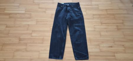 H&M schwarze Jeanshose Loose - Gr. 30/32