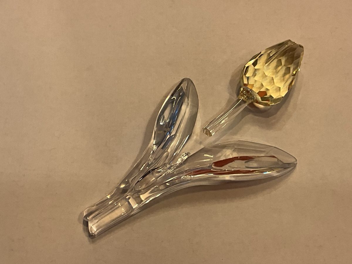 Swarovski Statuette: Swarovski Tulpen Gelb – Difettoso da Oberglatt ZH venduto da Multimix