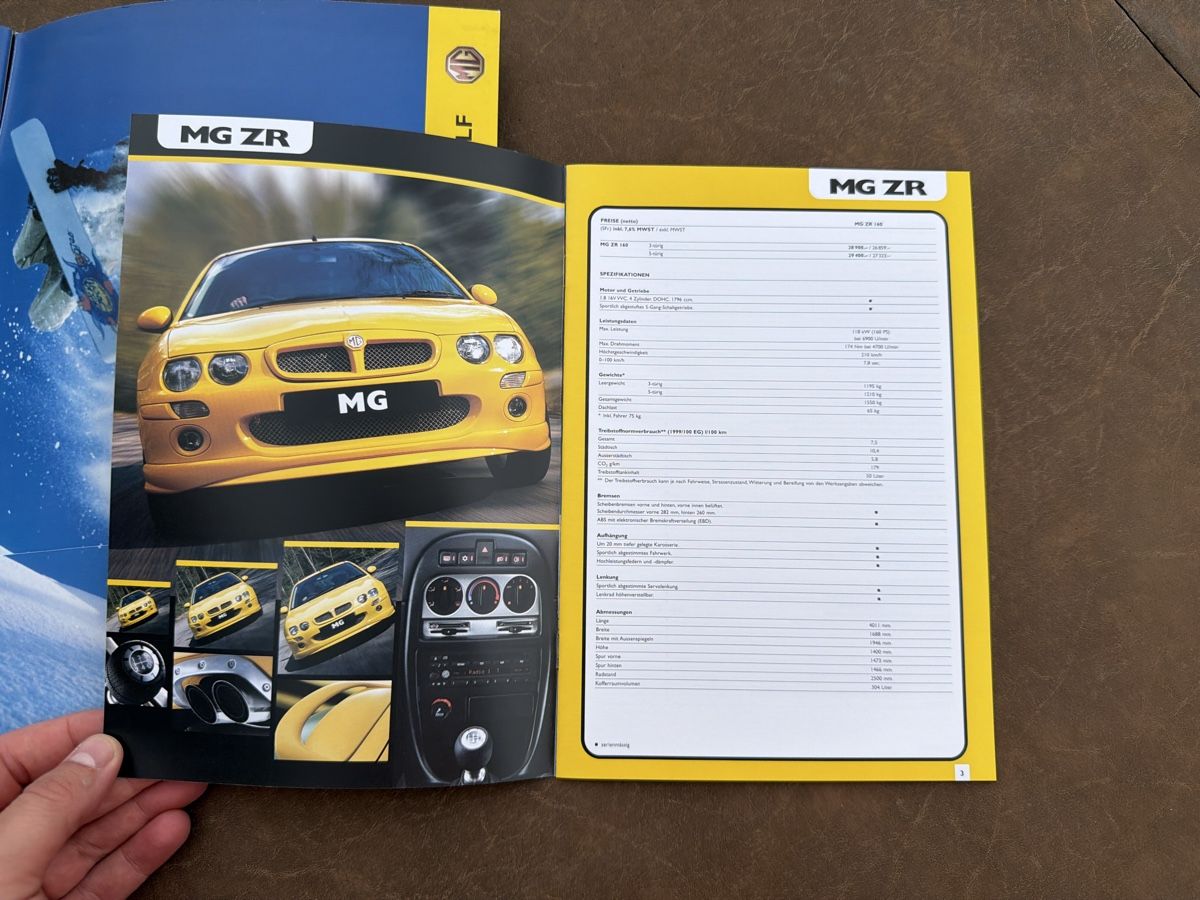 MG Documenti: MG Prospekt / Preisliste rar – Usato da Wolfwil venduto da Rolex1 6