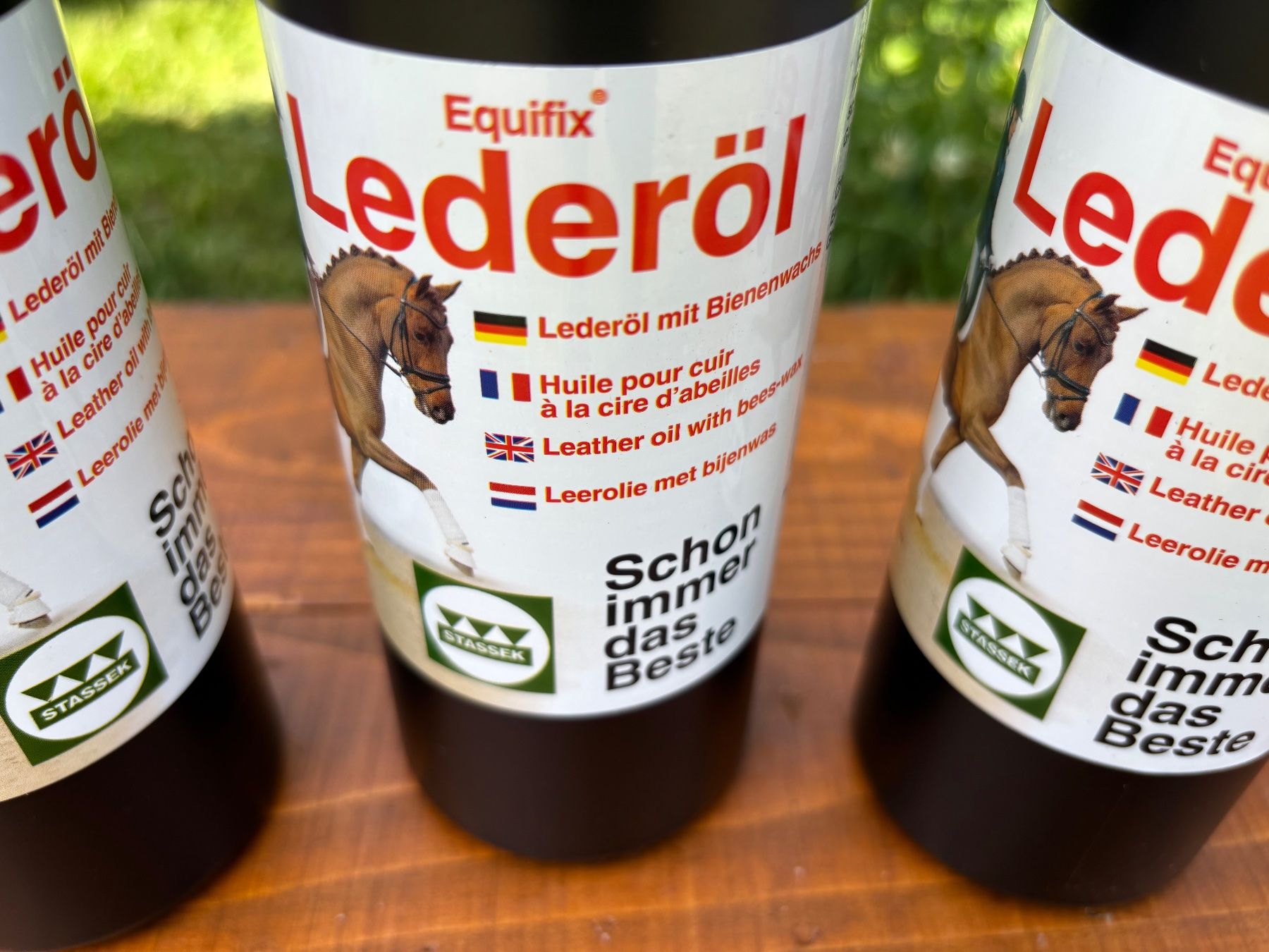 Campanacci mucche: 3 Flaschen Lederöl mit Bienenwachs – Nuovo (secondo la descrizione) da Feldbach venduto da Fea1 7