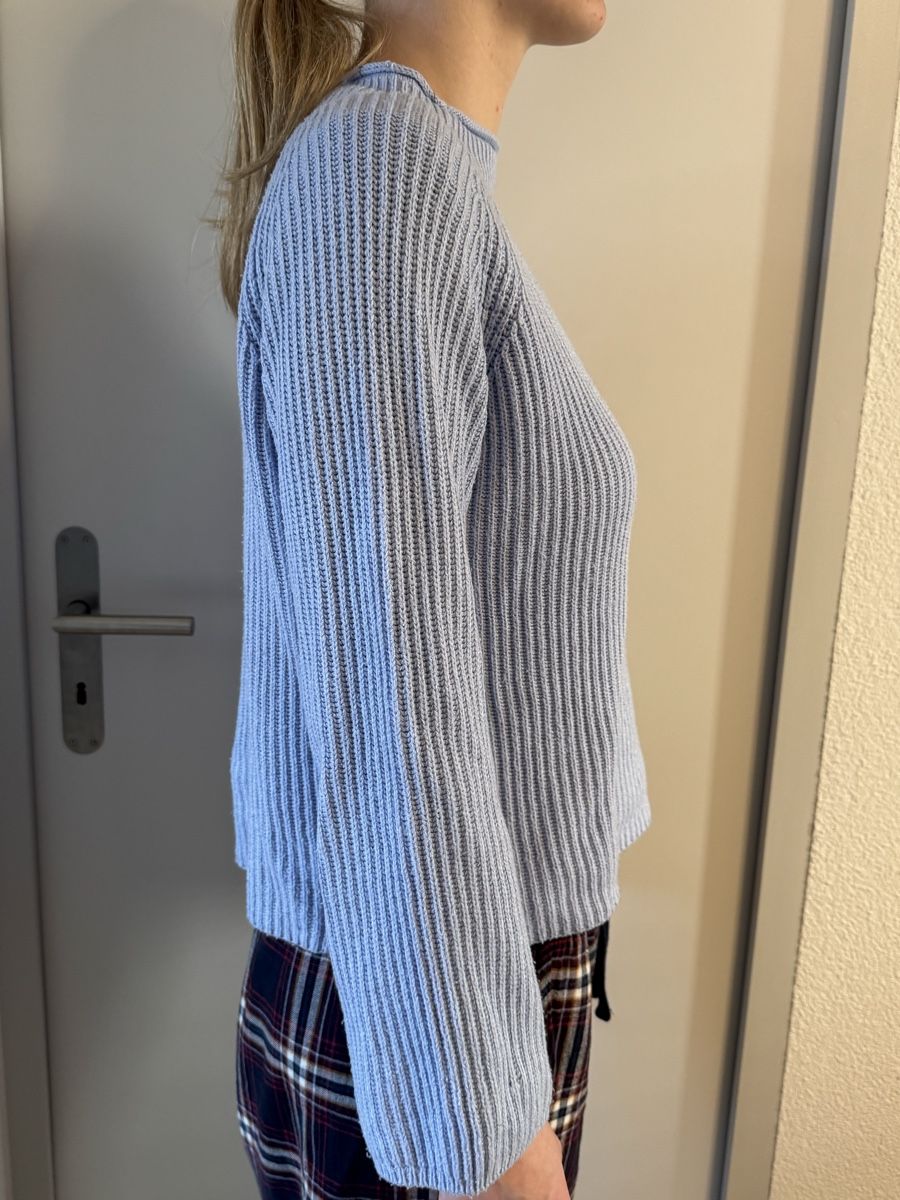 Mango Pulls & Sweat-shirts: Strickpullover, Hellblau, Mango, Grösse S – D'occasion à Flawil par tam_k757 1