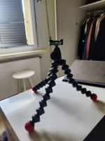Flexible Tripod with Level, Black/Red