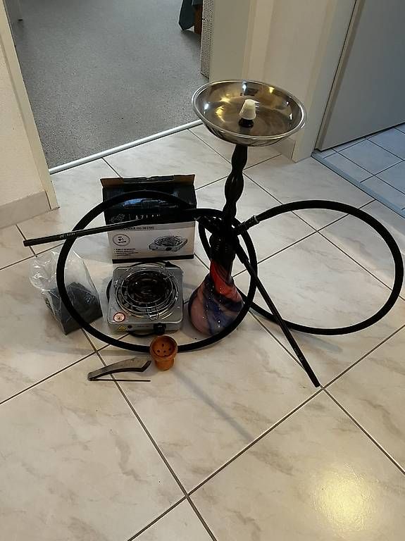 Narghilé: Shisha-Set mit Zubehör – Usato da Möhlin venduto da marco_strb