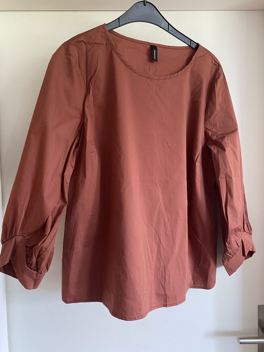 Camicette: Soyaconcept Bluse Herbstfarbe terracotta – Nuovo (secondo la descrizione) da Hünenberg venduto da a.u.849
