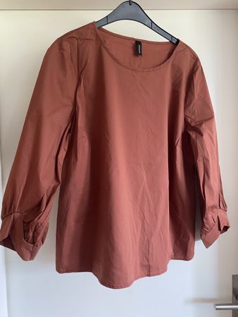 Soyaconcept Bluse Herbstfarbe terracotta