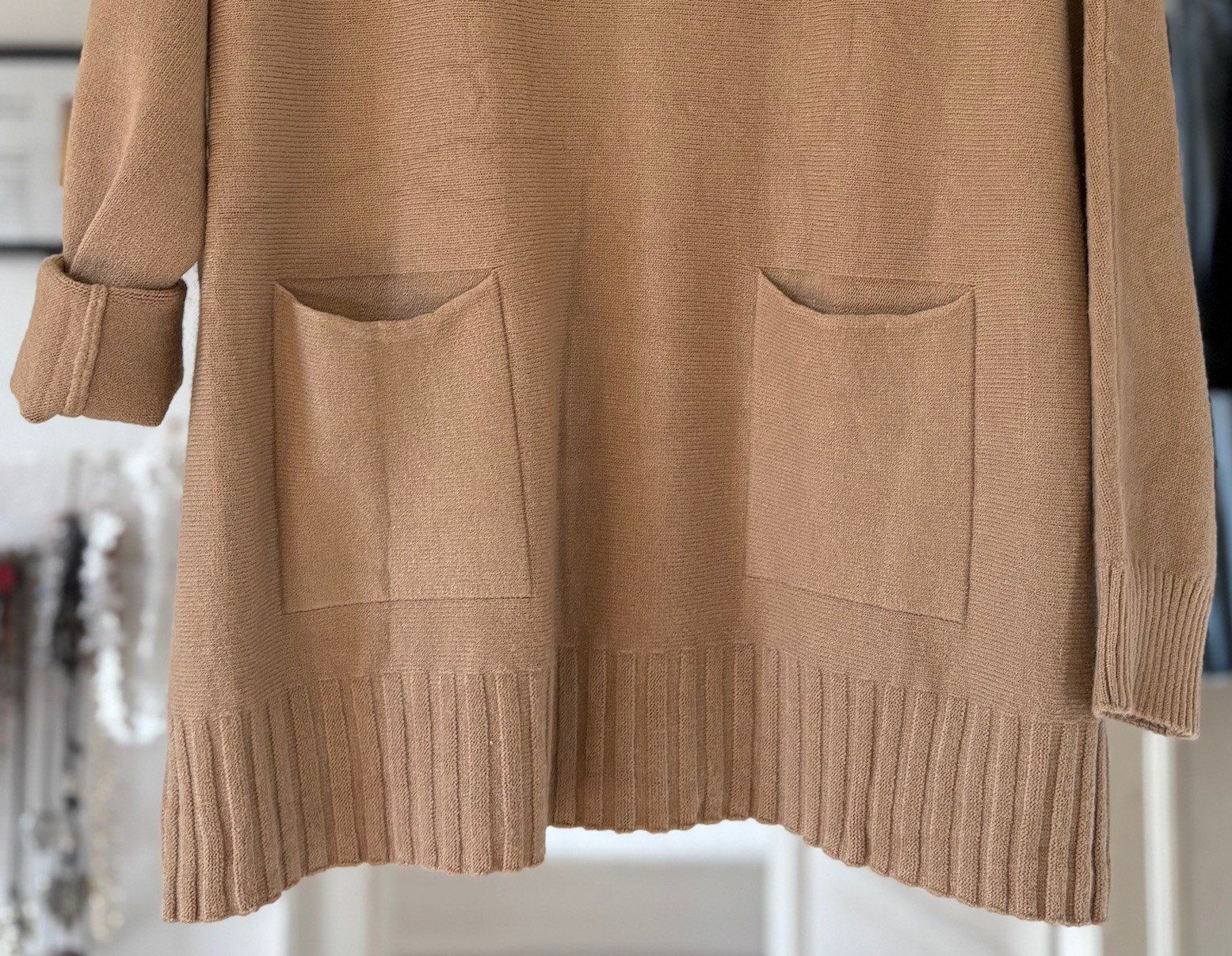 Pullover & Sweatshirts: PULLOVER OVERSIZE AVEC CASHMERE! M – Neu und originalverpackt aus Locarno von NicoNion 2