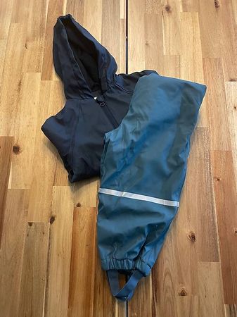 veste et pantalon de pluie 86/92 cm