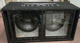 HIFONICS TITAN TX12 DUAL Subwoofer – 2x30cm – 800/1600W –