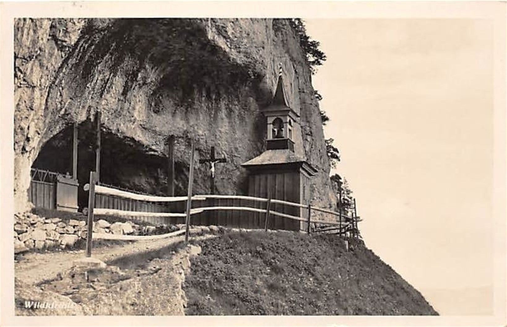 Cartoline postali: Wildkirchli – Usato da Ottikon b.Kemptth. venduto da Neptun1974