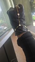 Bracelet bague or blanc Neuf / Sklavenarmband Gold Weiss Neu