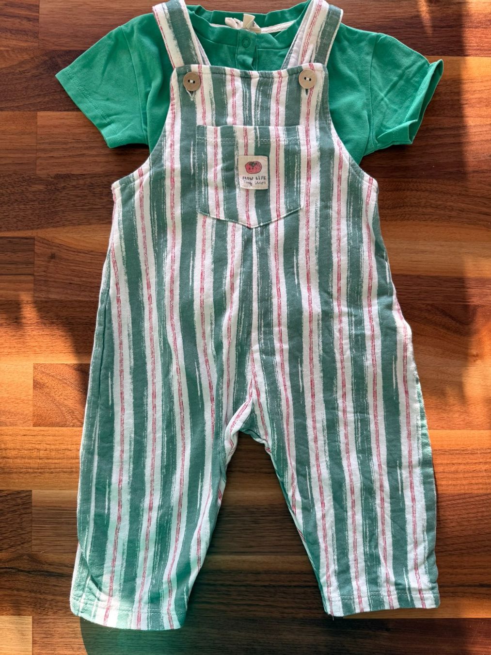 Tute: Overall Zara + Top Gray Label, 3-6 months – Usato da Cugy VD venduto da jessicavelap