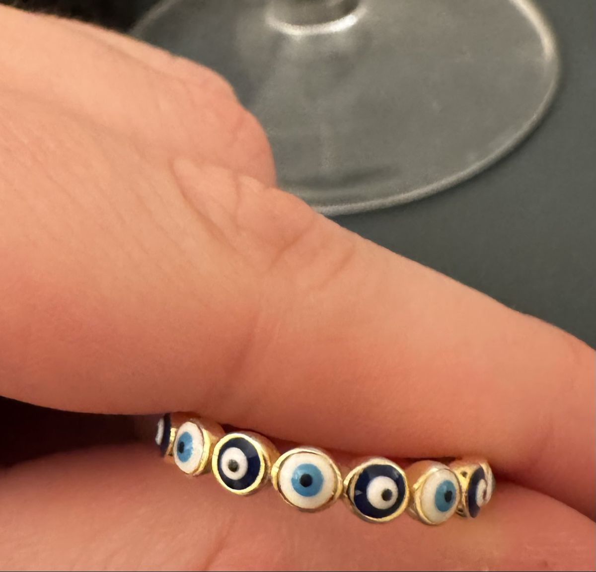 Anelli: Evil Eye Fingerring – Usato da Schaan venduto da kri_tsw8