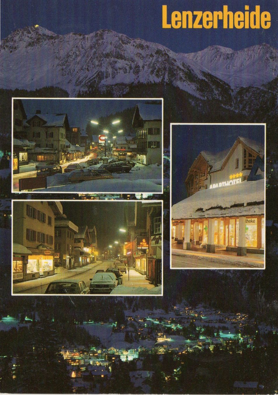 Ansichtskarten: Lenzerheide – Gebraucht aus Melano von pisonsdro