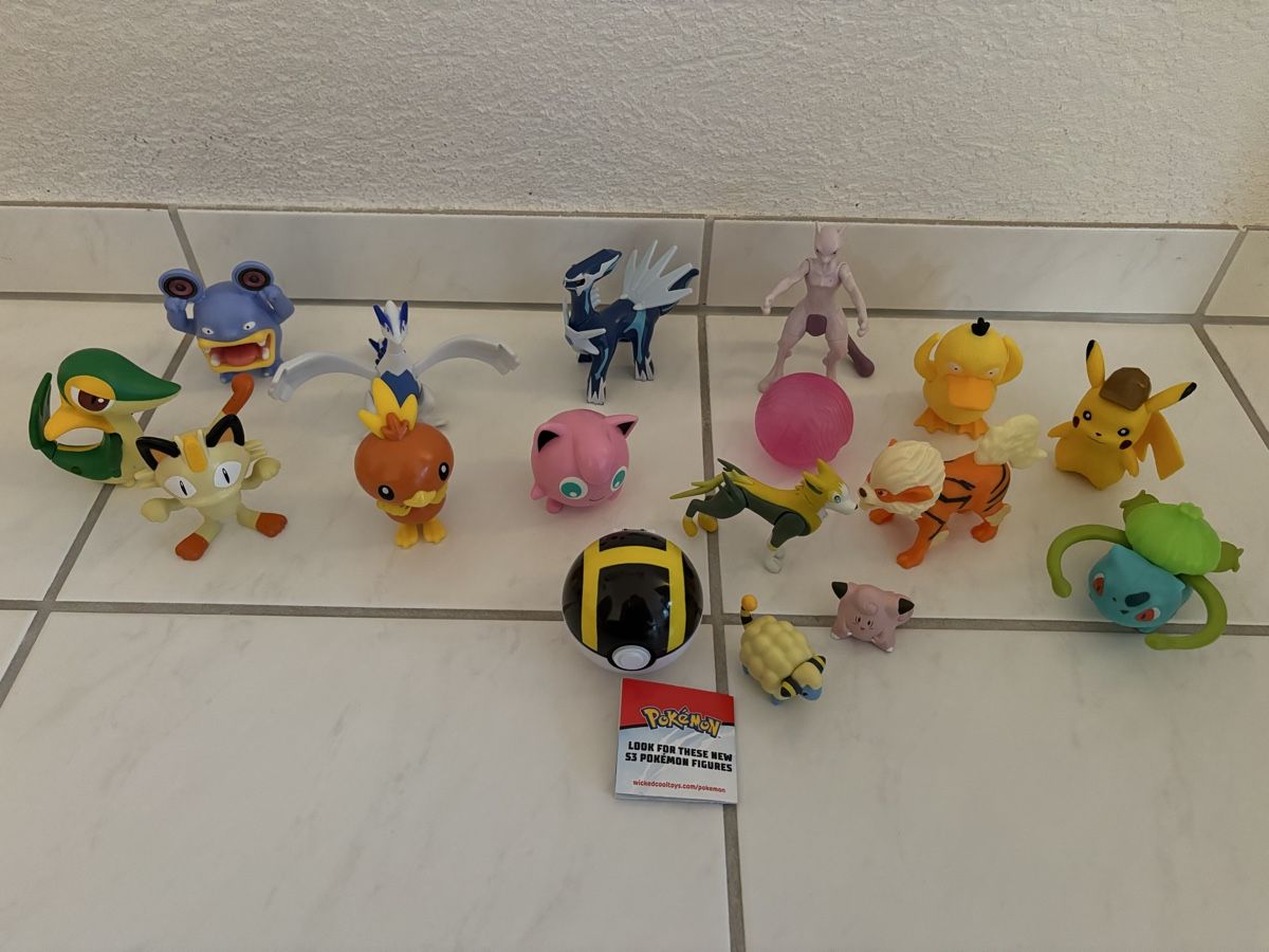 Pokémon Giocattoli: Pokémon Figuren – Usato da Uetikon am See venduto da Winnieclaudia