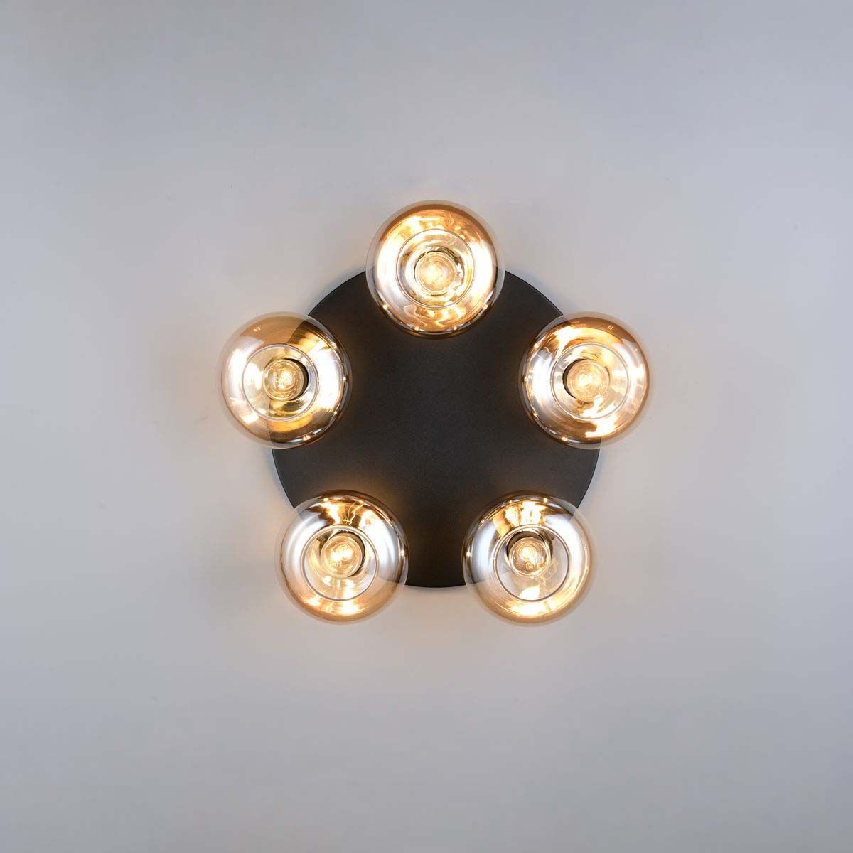 Lampadari & plafoniere: Deckenleuchte, Glas, Amber, 49 cm Ø – Nuovo (secondo la descrizione) da Kreuzlingen venduto da Smart-Light 1